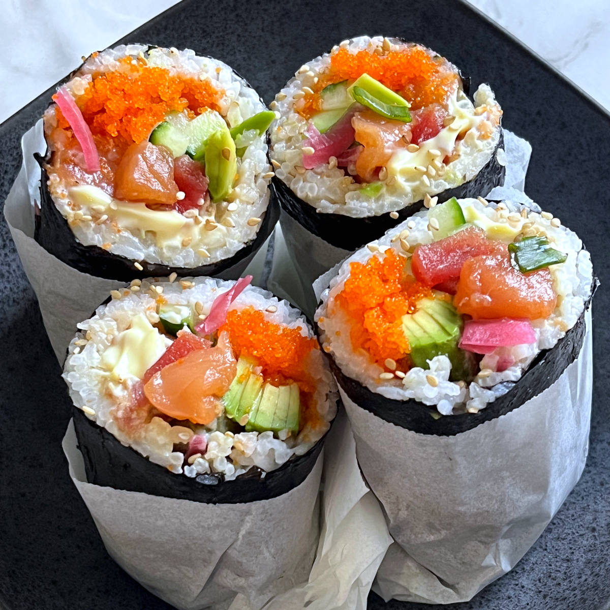 Unlock Sushi Burrito Creativity: Delicious Fusion Fillings & Bases